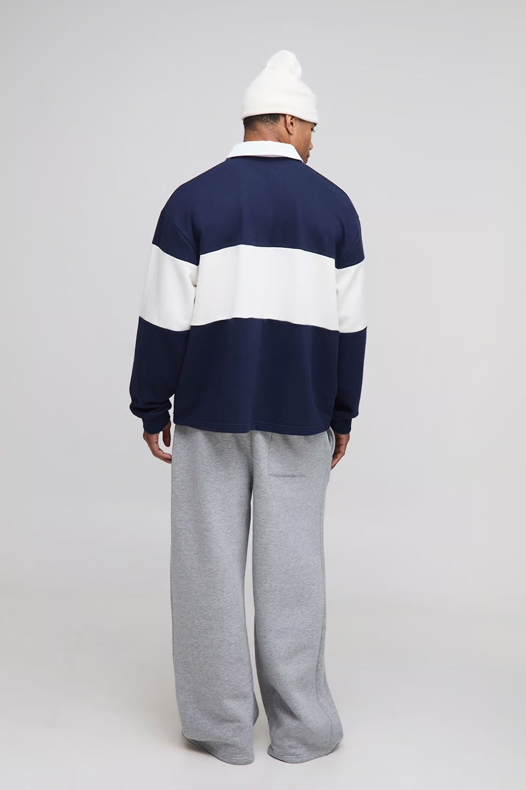 Wide Leg Embroidered Homme Joggers