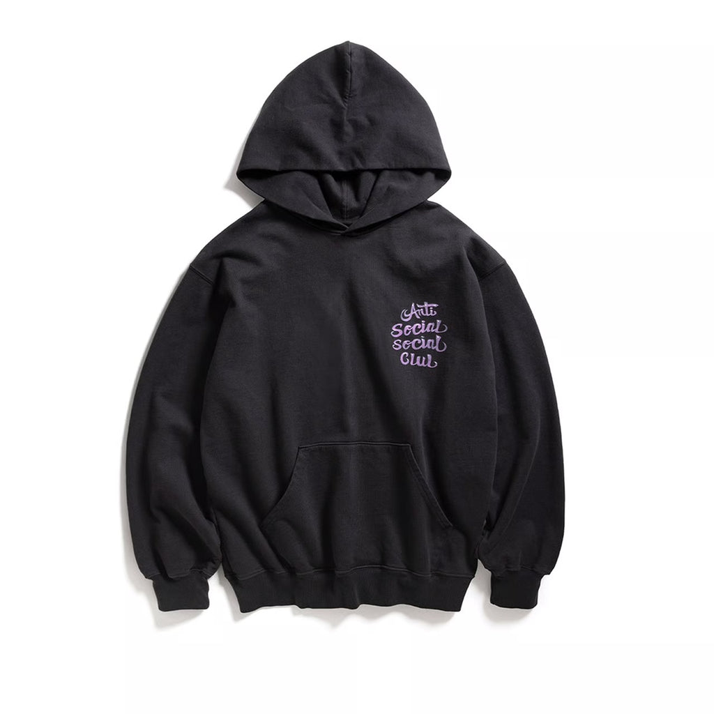 ASSC Airbrushed Hoodie in Black