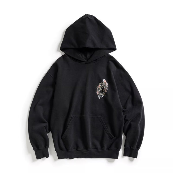 ASSC Studded Mind Games Hoodie in Black