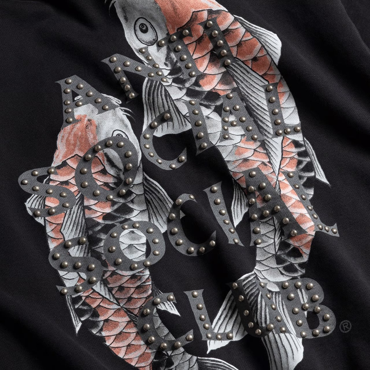 ASSC Studded Mind Games Hoodie in Black