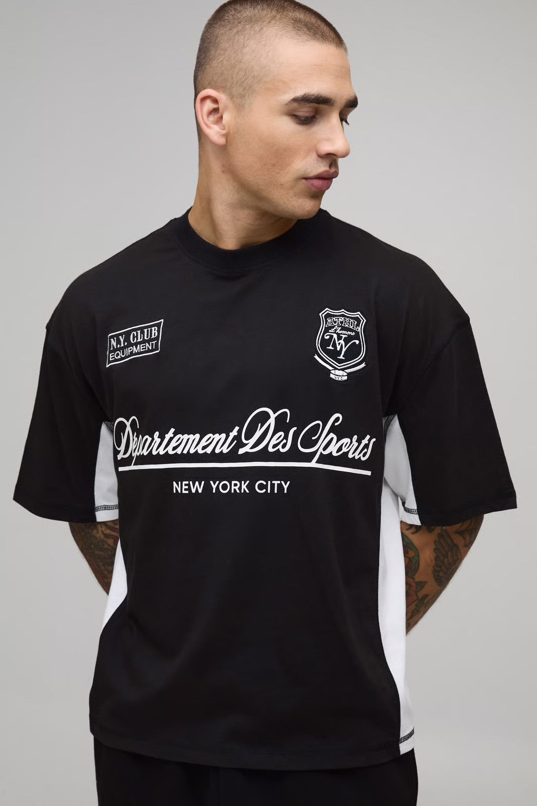 Oversized Sports Department Varsity T-Shirt