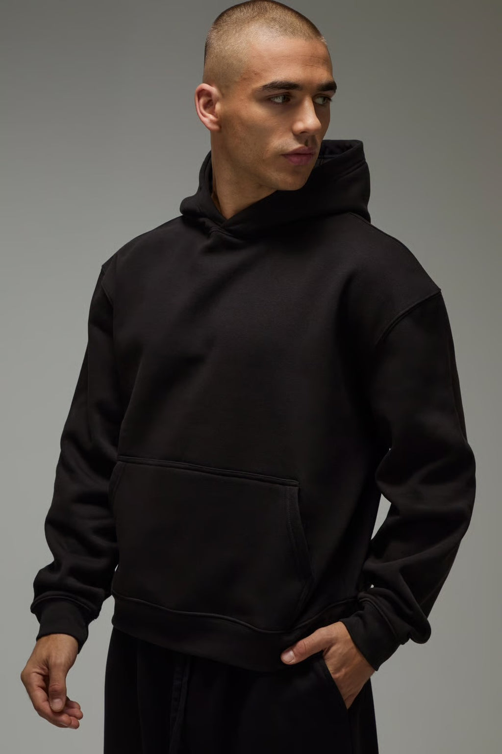 One More Rep Cracked Oversized Boxy Hoodie